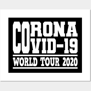 Corona Highschool Covid-19 World Tour Virus Quarantine Posters and Art